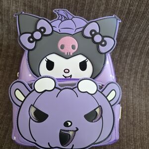 Loungefly Purple and Black Character Backpack